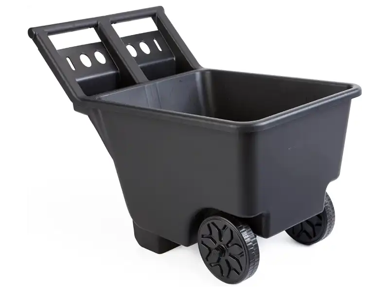 Carro de jardin de gran capacidad para patios Mighty Tuff