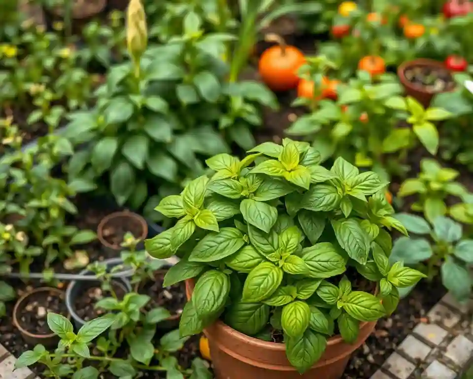 Ventajas de cultivar albahaca como planta auxiliar